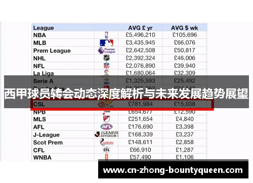 西甲球员转会动态深度解析与未来发展趋势展望